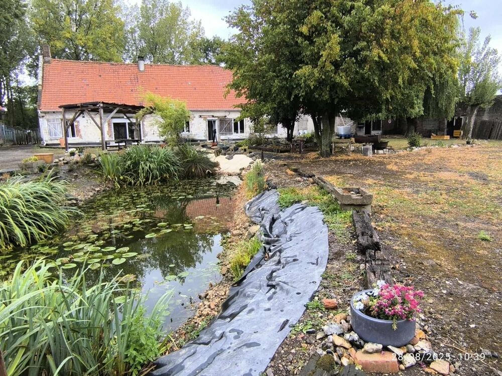 CALME ET POTENTIEL EXCEPTIONNEL ! Plain-Pied de 145 m² sur 2381 m² à Zouafques