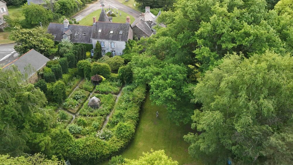 Vente Propriété/Château Manoir XVe s. - Domaine 3 ha – 500 m² – Proche Rennes Langon