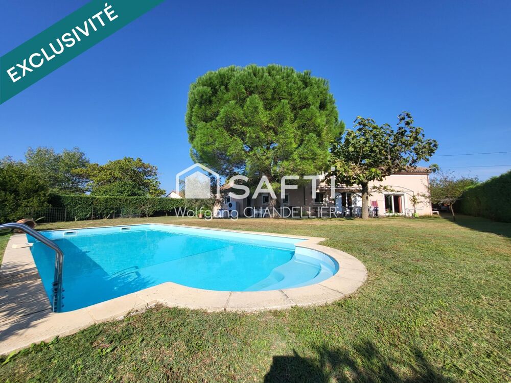Vente Maison Grand jardin arboré, piscine, vue sur la campagne! Granges-les-beaumont