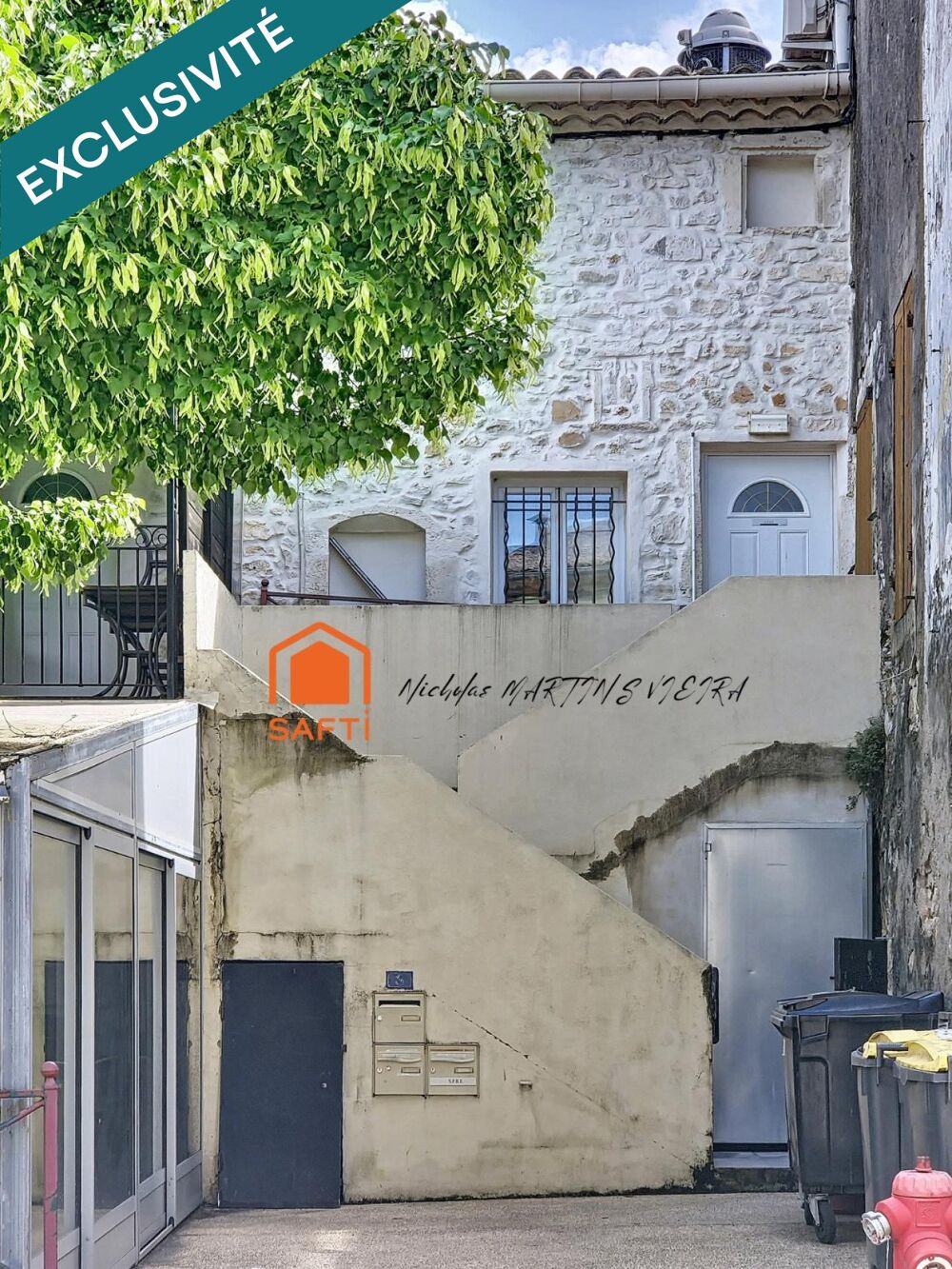   IMMEUBLE MIXTE - LA CALMETTE (30) | CENTRE-VILLAGE | RENDEMENT + POTENTIEL DE TRANSFORMATION La calmette