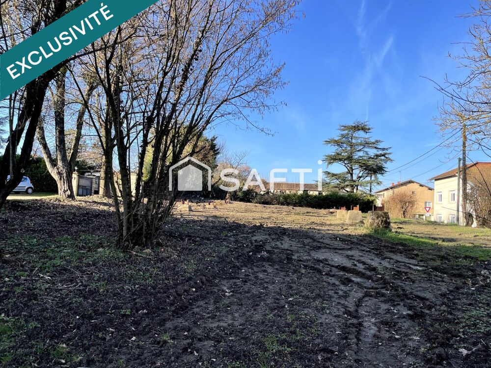 Vente Terrain Terrain à bâtir de 664 m² à quelques minutes du centre du village Chaleins
