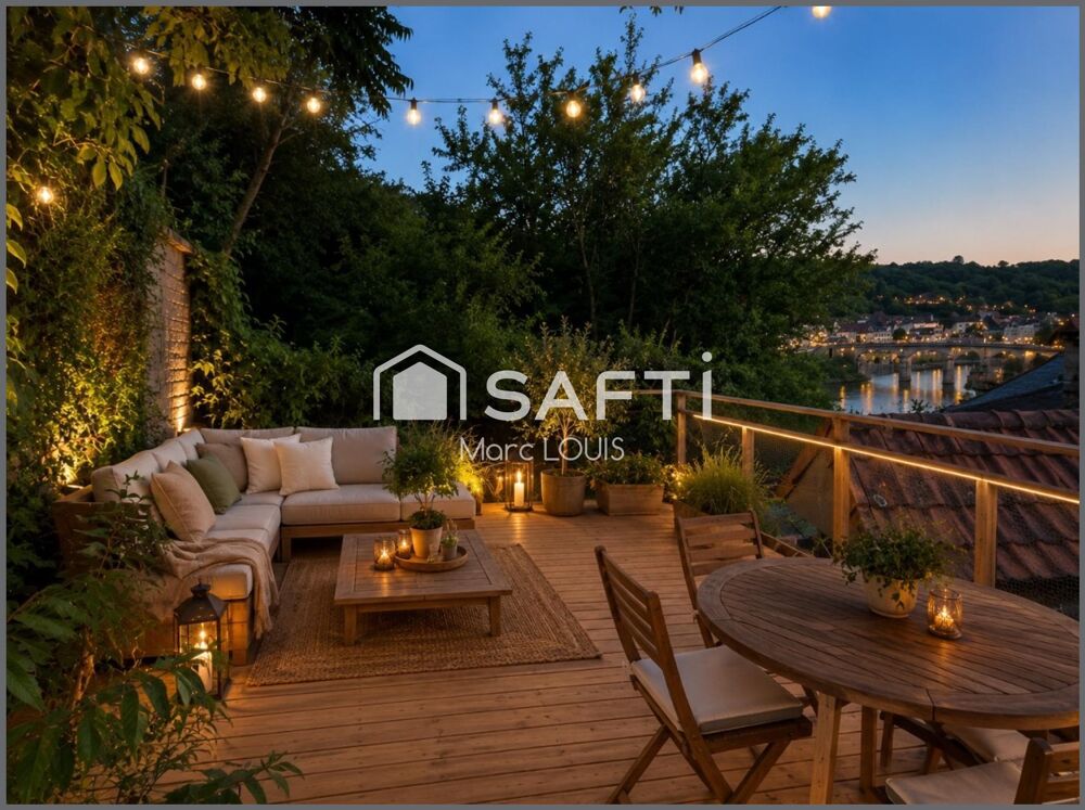 Jardin terrasse et vue