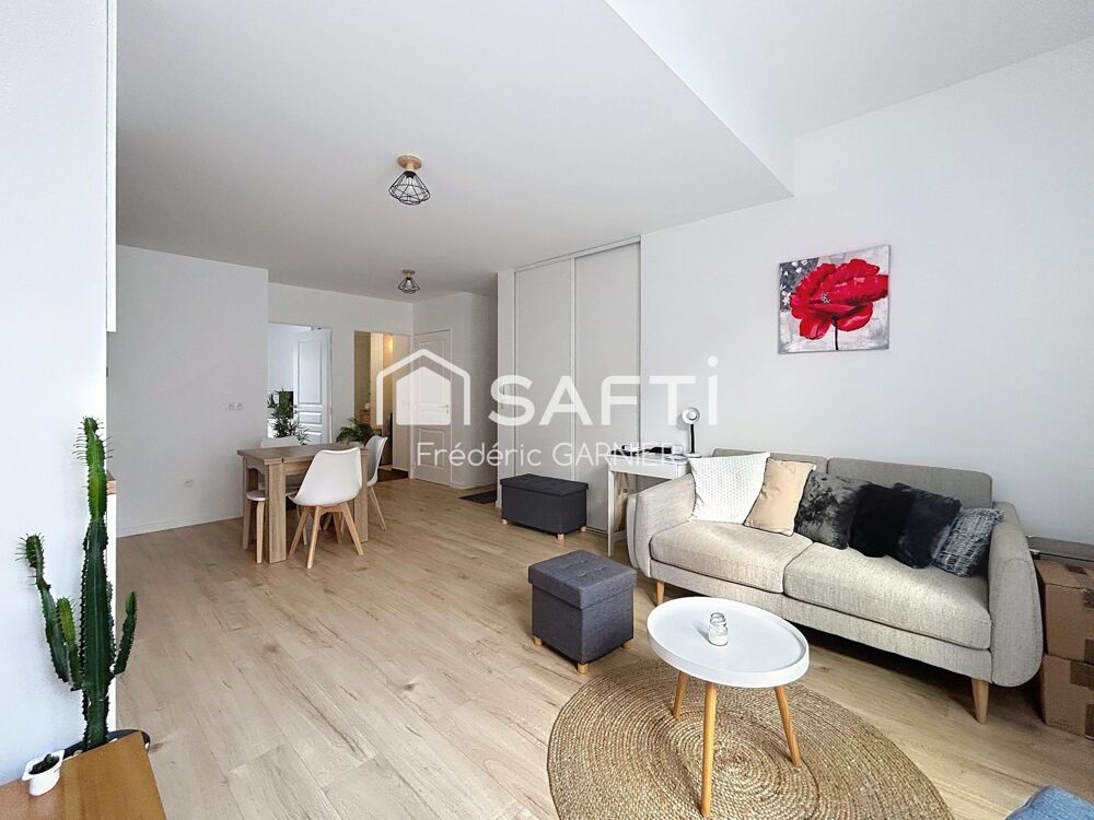 Appartement T2 de 42 m² avec terrasse entièrement refait en 2026