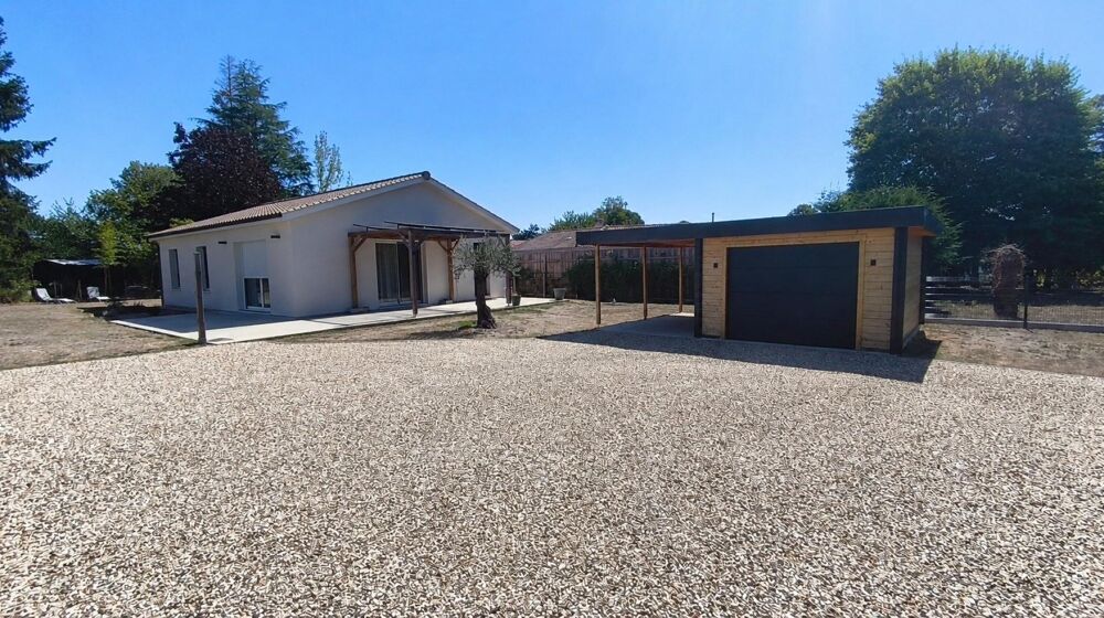 Vente Maison Maison plain-pied 2022 sous décennale – 3 chambres – 89 m² – terrain 747 m² – DPE A Galgon