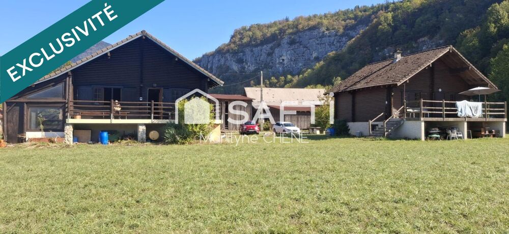 Vente Maison Chalet bois en rondin de type fuste de 67m² Saint-christophe-sur-guiers