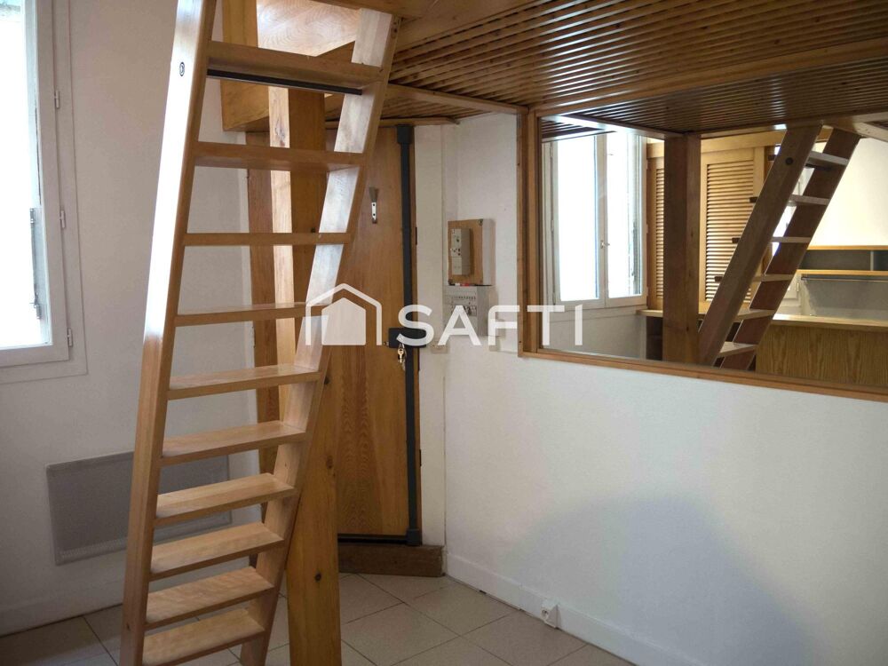 Vente Appartement Appartement de 17 m2 avec mezzanine  – Paris 75015 Paris 15