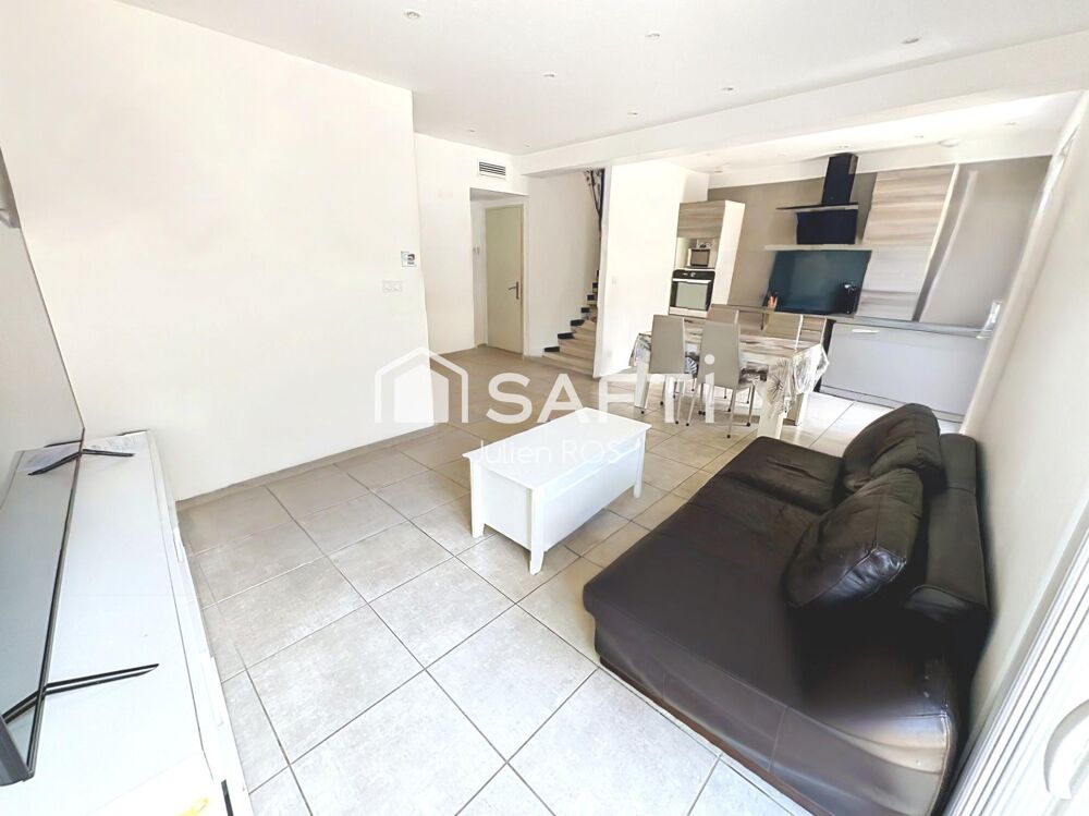 Vente Maison MAUREILHAN – Maison de village entièrement rénovée avec garage, balcons et excellent DPE B Maureilhan