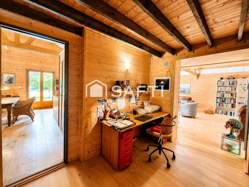 Vente Maison Cazals - Propriété contemporaine en bois au cœur de la nature avec gîte sur pilotis, dépendances Cazals