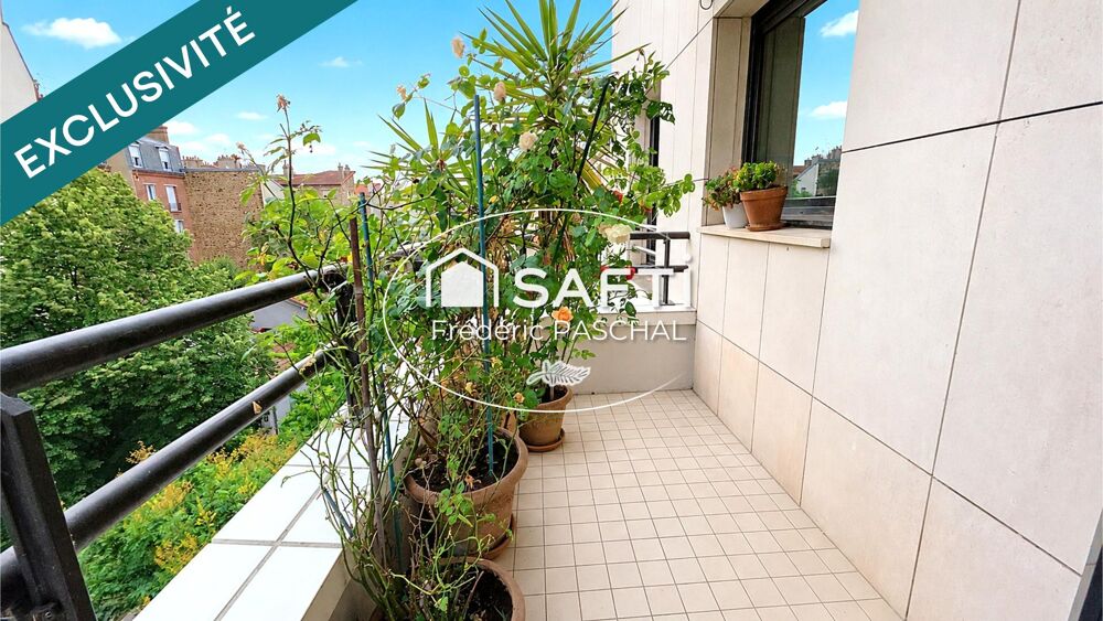 Vente Appartement Appartement 54 m² - Balcon / Cave / Parking - République Suresnes