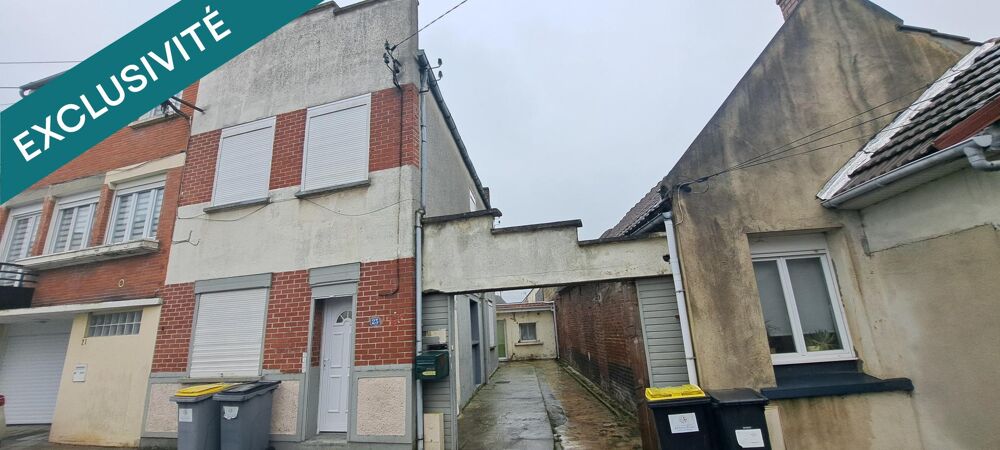 Vente Maison Lot de 2 maisons dont une louée et une libre d'occupation Barlin