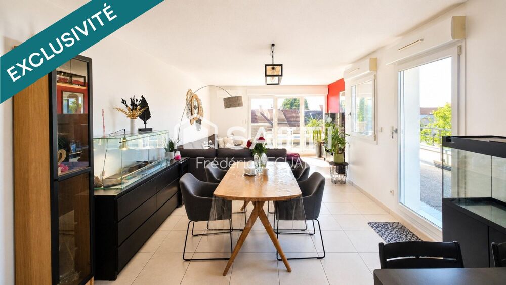 Bel appartement duplex traversant avec vue dégagée