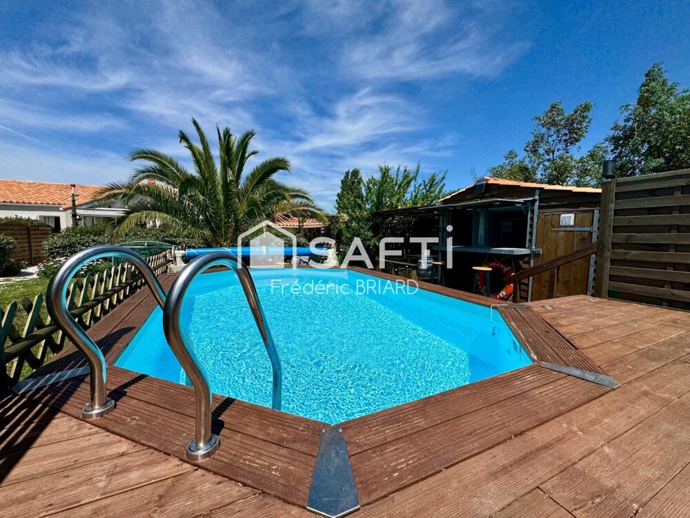 Vente Maison Plain-pied 129m2, terrain 1151m2, piscine, grand garage Les sables-d'olonne