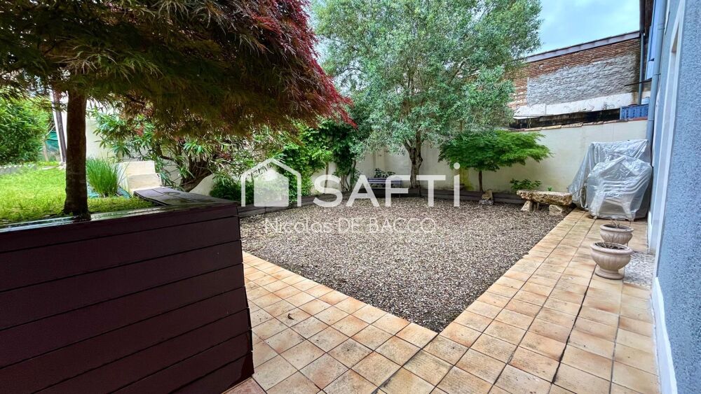 Grande maison de ville de 180 m2, avec jardin.