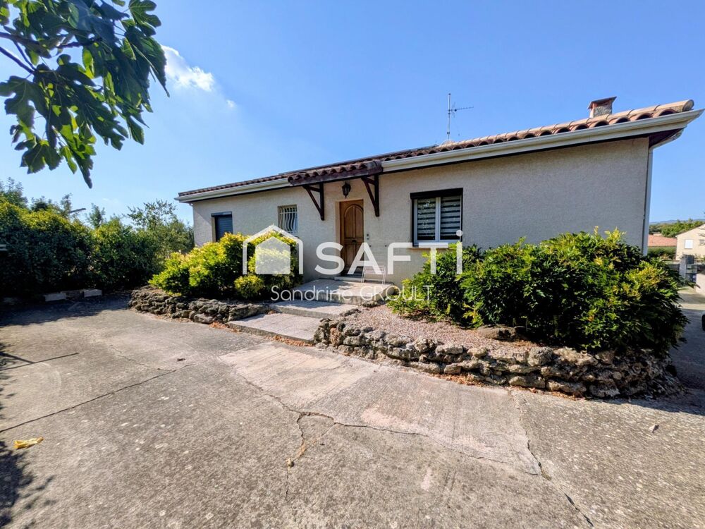 Vente Maison VILLA T5 PLAIN PIED avec PISCINE et VUE DÉGAGÉE- GRAND GARAGE Saint-genies-de-fontedit