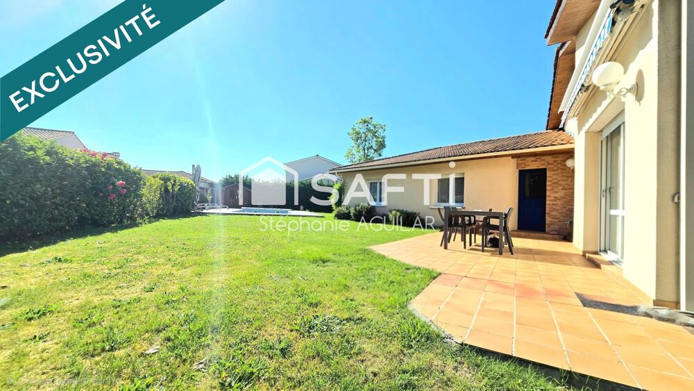Vente Maison plain pied, 4 chb, 2 sdb,2 WC, garage, piscine Le haillan