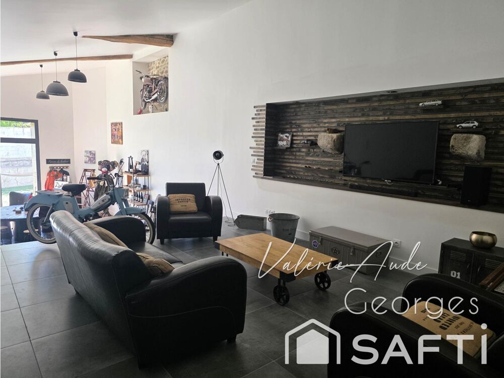 Vente Maison Ancienne bâtisse rénovée esprit loft - 4 chambres avec salle d'eau Saint-martin-du-puy
