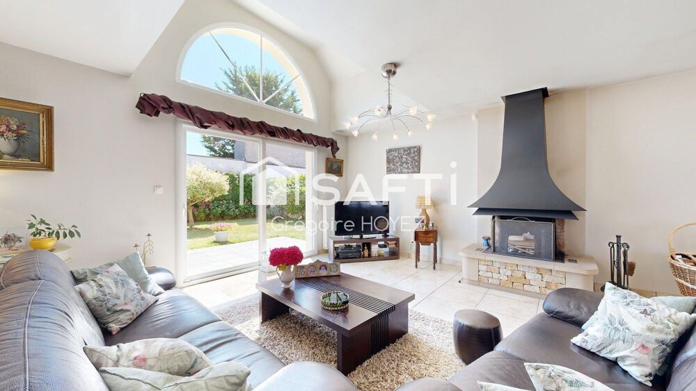 Maison de plain-pied avec garages et jardin  Wimereux centre
