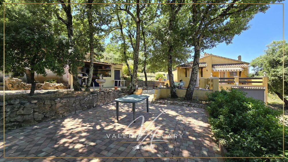 SAINTE-ANASTASIE-SUR-ISSOLE : Villa individuelle de 102 m² sur un terrain de 2283 m² avec piscine, garage, sous-sol...