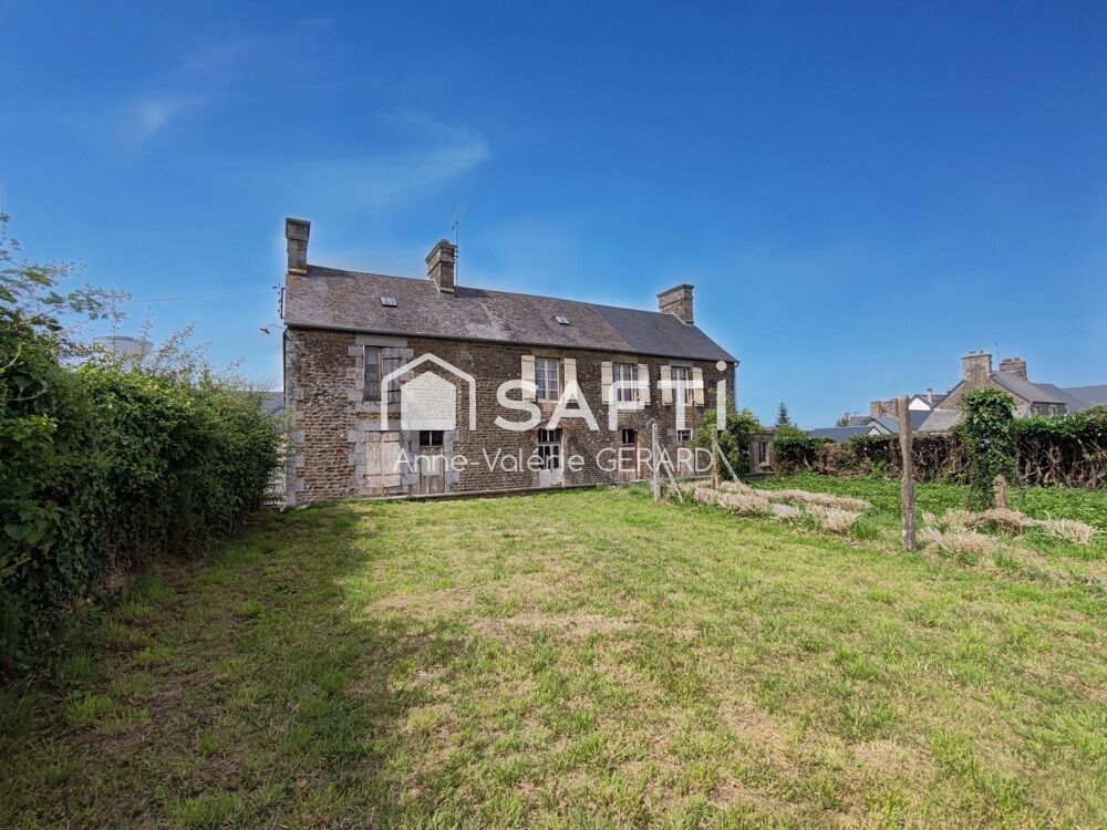 MAISON EN PIERRE À RÉNOVER AVEC BEAU JARDIN