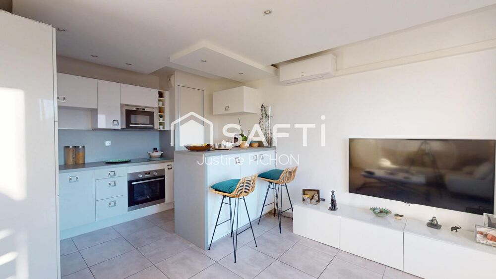 Vente Appartement LA CRAU – T2 LUMINEUX AVEC TERRASSE ET GARAGE, À DEUX PAS DU CENTRE-VILLE La crau
