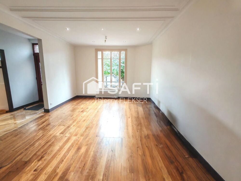 Belle maison en meulière à Bessancourt  4 chambres  112 m²  Grand terrain  Proche gare & écoles