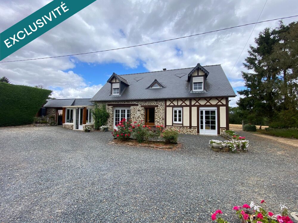 Ancien corps de ferme, 5 chs, terrain 9 950 m², Valdallière