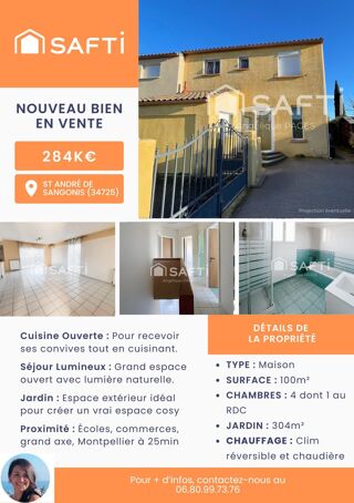  Maison � vendre 5 pi�ces 100 m�