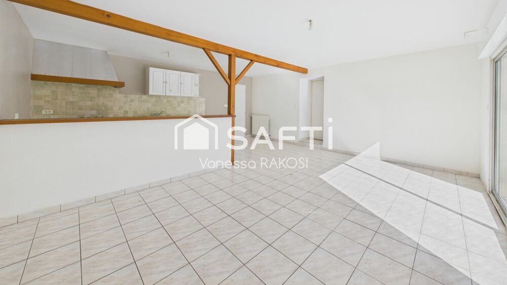 MAISON 3 CHAMBRES, TERRAIN 3000 m² (dont 1000 m² constructibles)