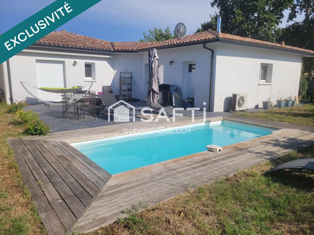 Vente Maison Maison 127 m2 avec studio et  piscine Audenge