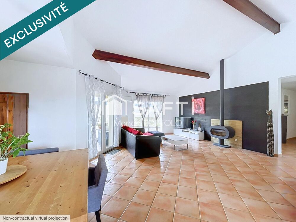 Vente Maison Villa 149m² - Piscine, Terrain 2500 m², 4 chambres Eaunes