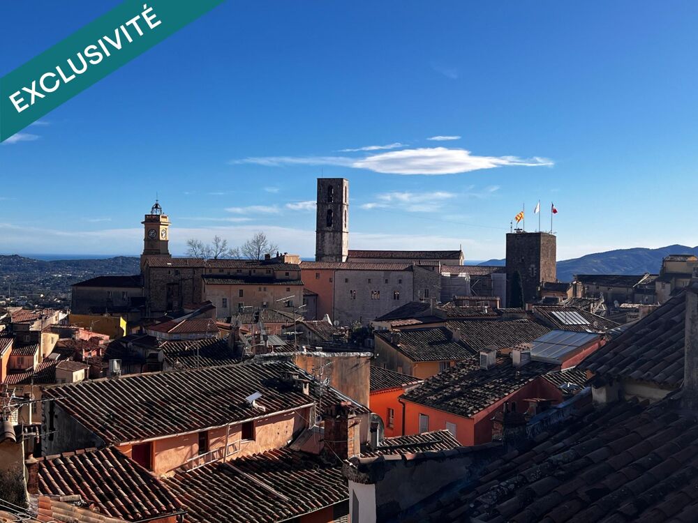 Vente Appartement Grasse coeur de ville : 2 pièces à rénover. Grasse