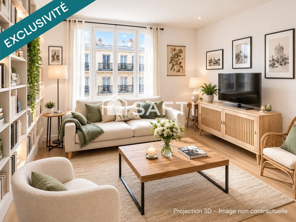 Vente Appartement PARIS XIVème Didot - Beau 3P avec vue dégagée Paris 14
