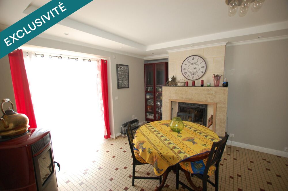 Vente Maison Belle maison en pierre rénovée de 160 m² avec 6 chambres Saint-ciers-sur-gironde