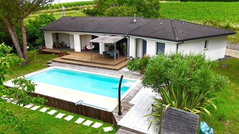   Villa contemporaine 6 pi�ces avec vue et piscine Maison - 6 pi�ce(s) - 128 m�
