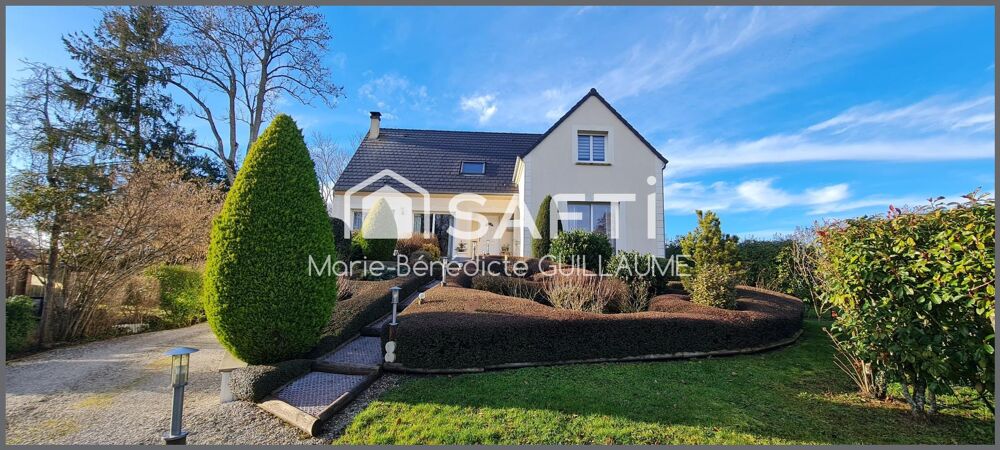 Superbe maison familiale avec jardin paysager bordé par un ru !