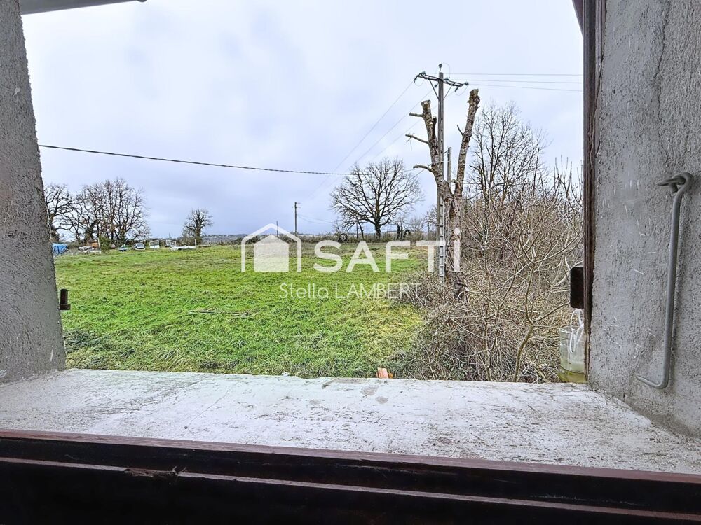 Ancienne ferme de caractère à Giroussens, sans aucun voisinage, sur plus d1 hectare de terrain