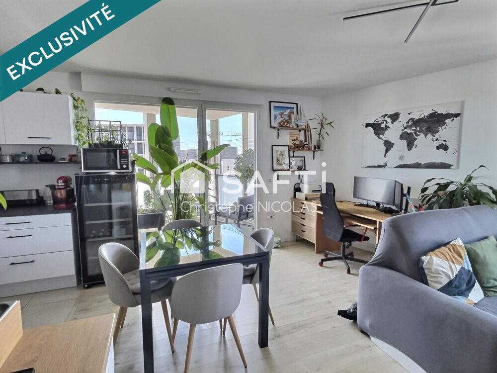 Vente Appartement T2 Lumineux  au 7ème étage Bordeaux