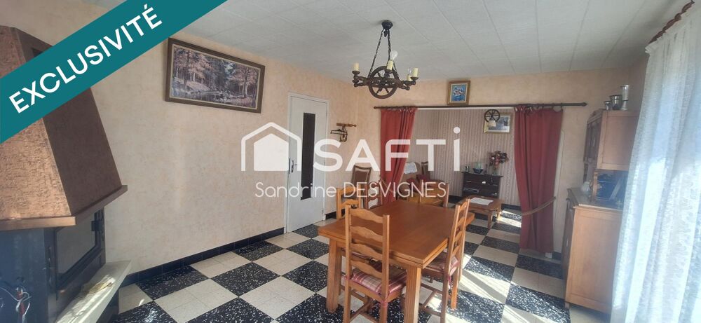 Vente Maison Maison 4 chambres avec sous-sol et jardin Etang-sur-arroux