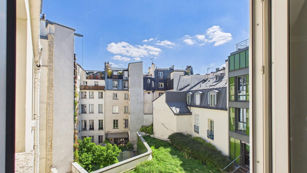 Vente Appartement 3 pièces calme et lumineux sur jardin Paris 1
