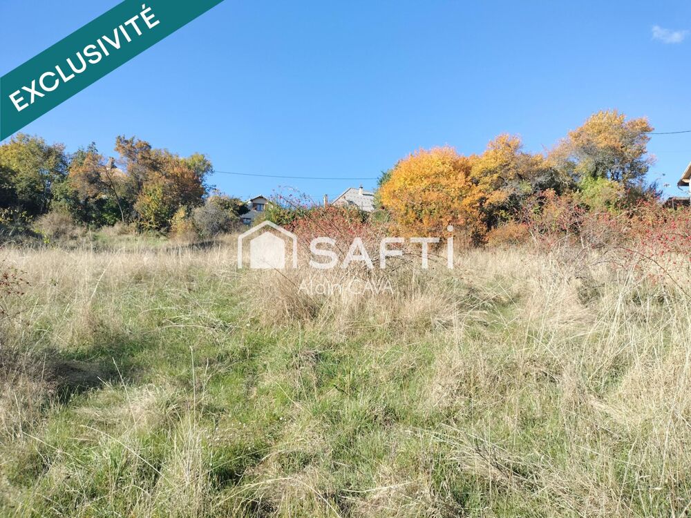 Vente Terrain Terrain de 2157 m² vue dégagée sur la commune de SELONNET, Selonnet