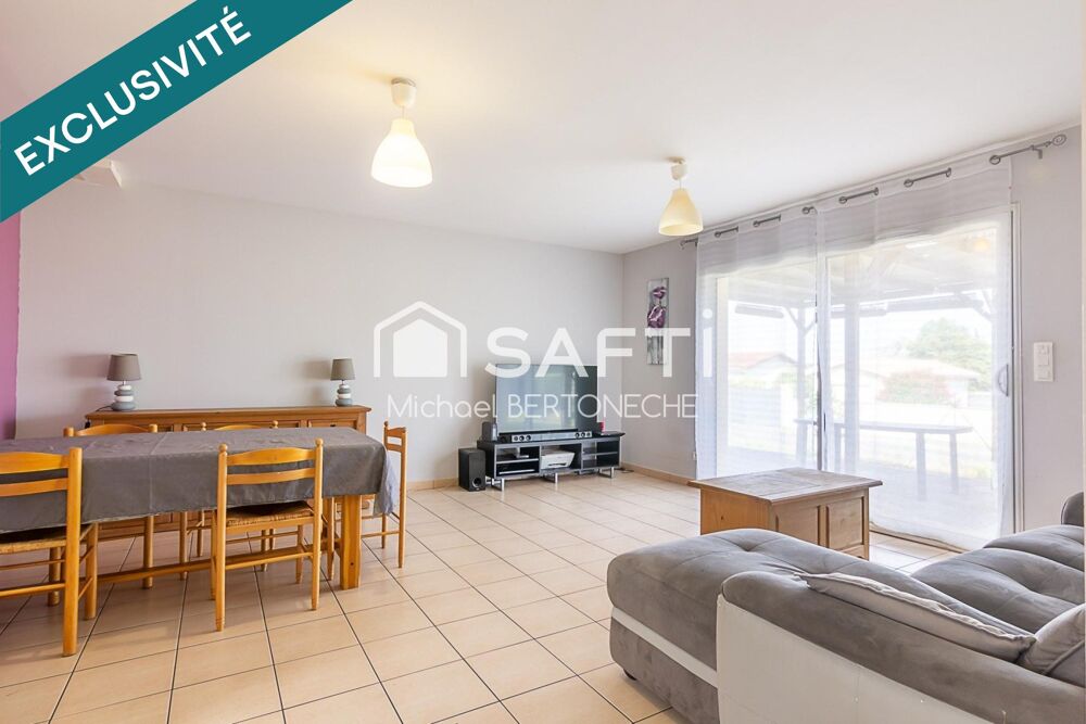 Maison à vendre à Lugon-et-l'Île-du-Carnay (33240)  3 chambres  Jardin  Garage  Maison récente