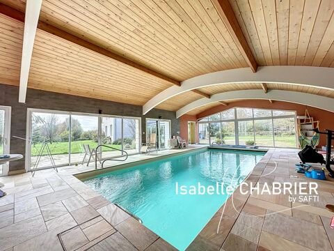  LA CHAPELLE SAINT LAUD, MAISON D'ARCHITECTE AVEC PISCINE Maison - 8 pice(s) - 244 m