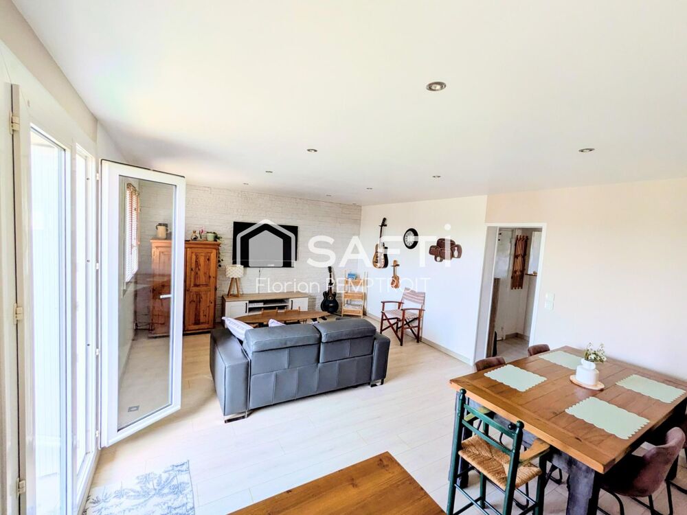 Appartement T3 lumineux avec balcon et vue dégagée