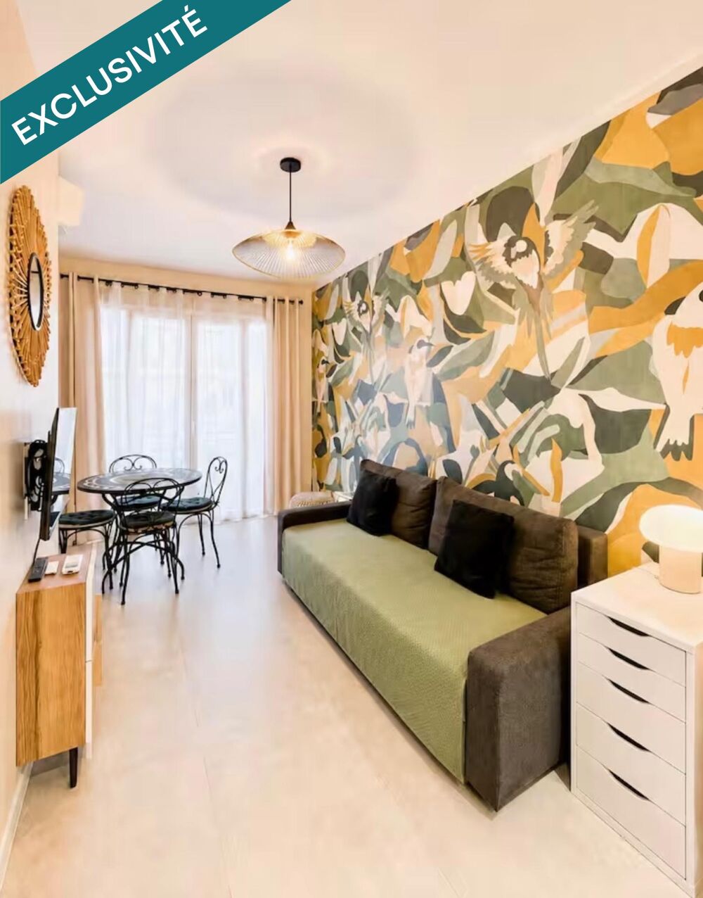Vente Appartement coup de cœur assuré pour ce superbe appartement, ou chaque détail a été pensé avec gout. Matériaux nobles, finitions soignées et Le cannet