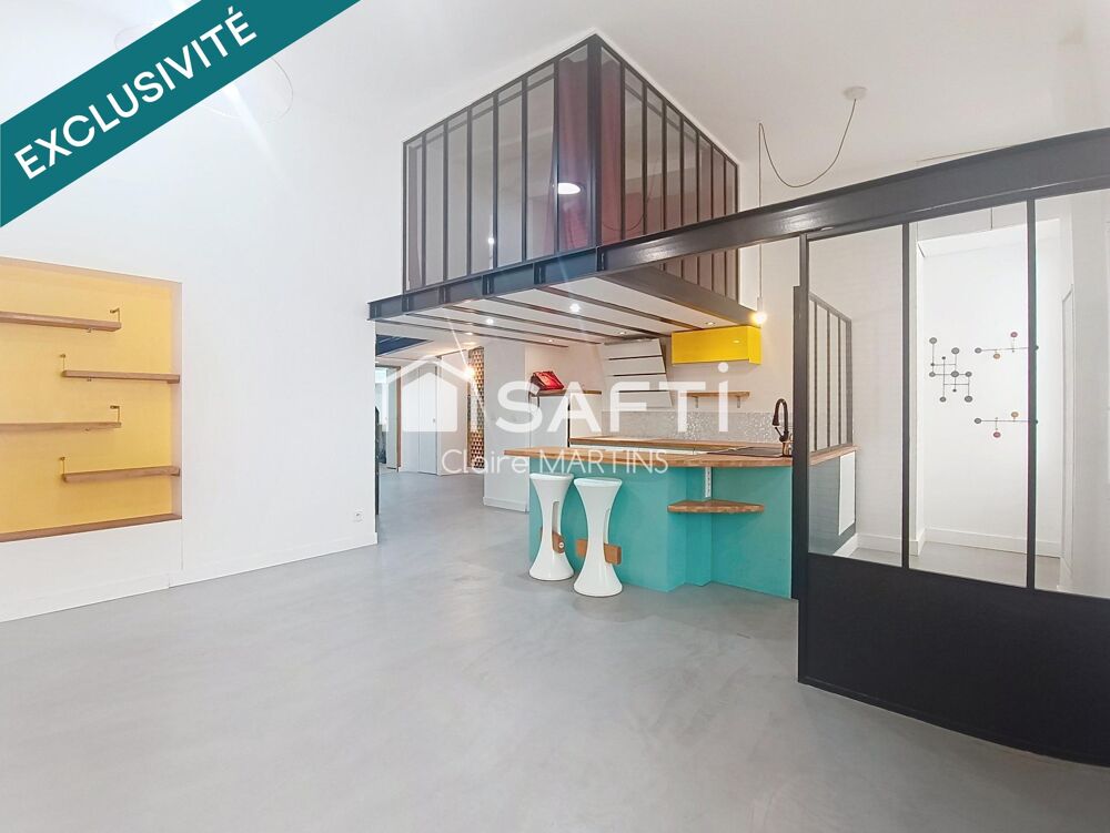 Vente Maison LOFT MAISON 2 CHAMBRE PLUS BUREAU EN MEZZANINE Issy-les-moulineaux