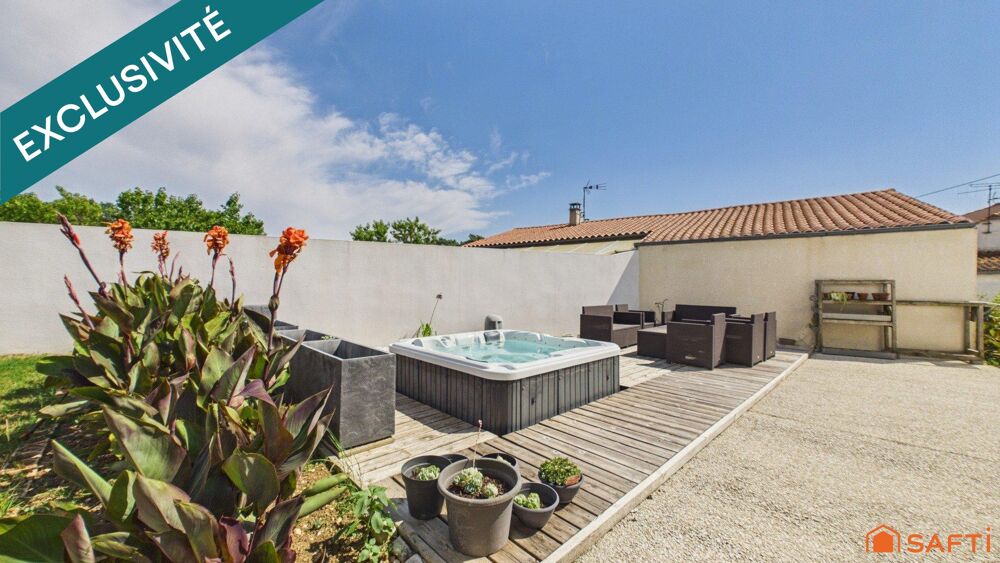 Maison familiale avec jardin et double garage