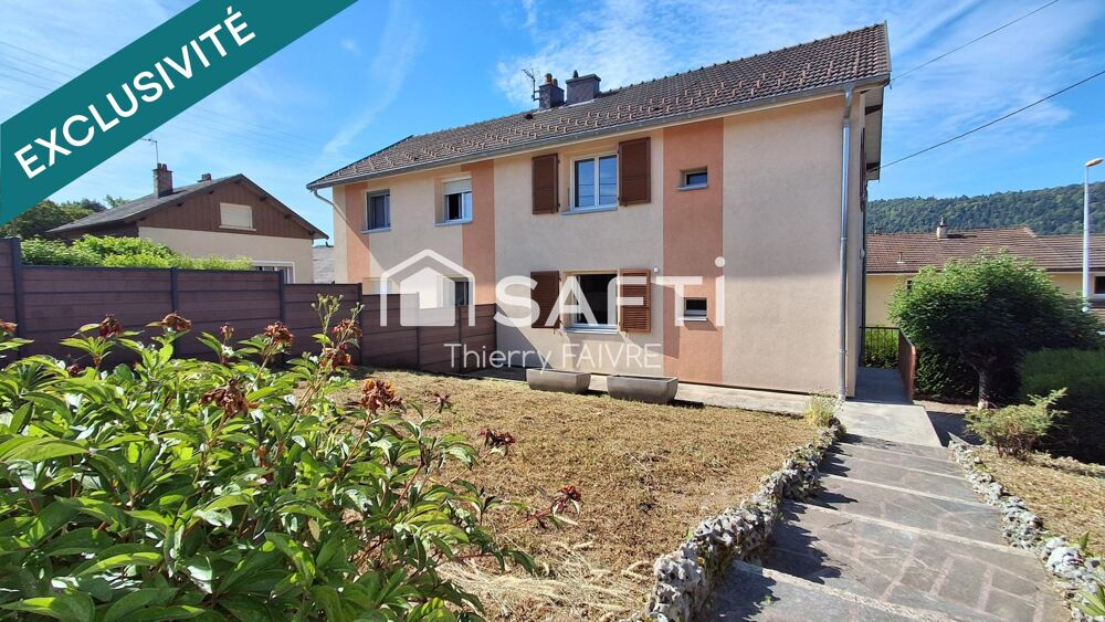 Maison avec terrain, quartier calme à Champagnole