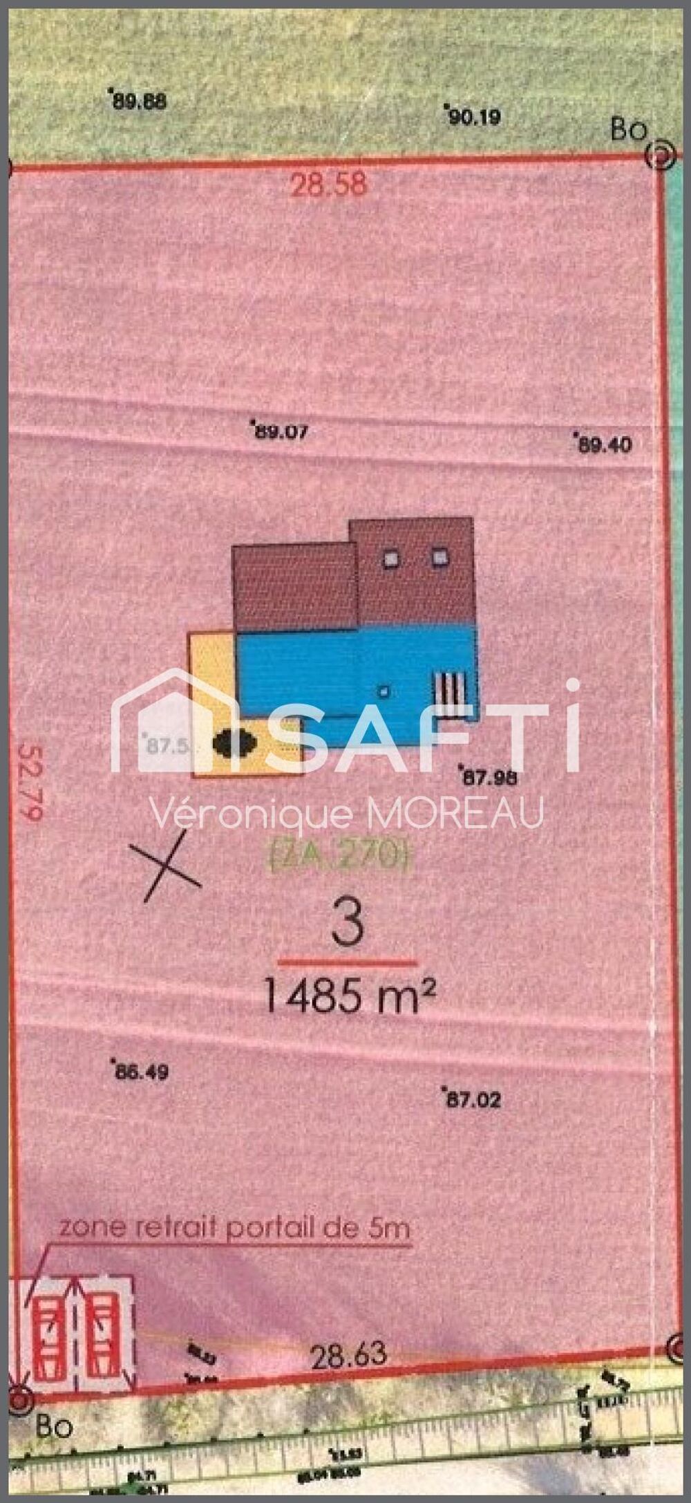 Vente Terrain Beau terrain entièrement viabilisé de 1485 m² hors lotissement Maizet