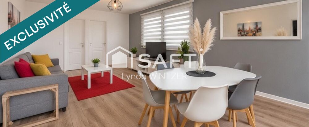 Vente Appartement SÉLESTAT – APPARTEMENT 3 PIÈCES DE 70 M² AVEC TERRASSE ET CAVE Selestat