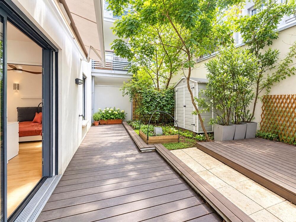 Vente Appartement T2 avec terrasse et jardin de 46 m² Paris 14